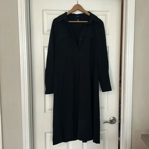 Black midi dress. Never worn